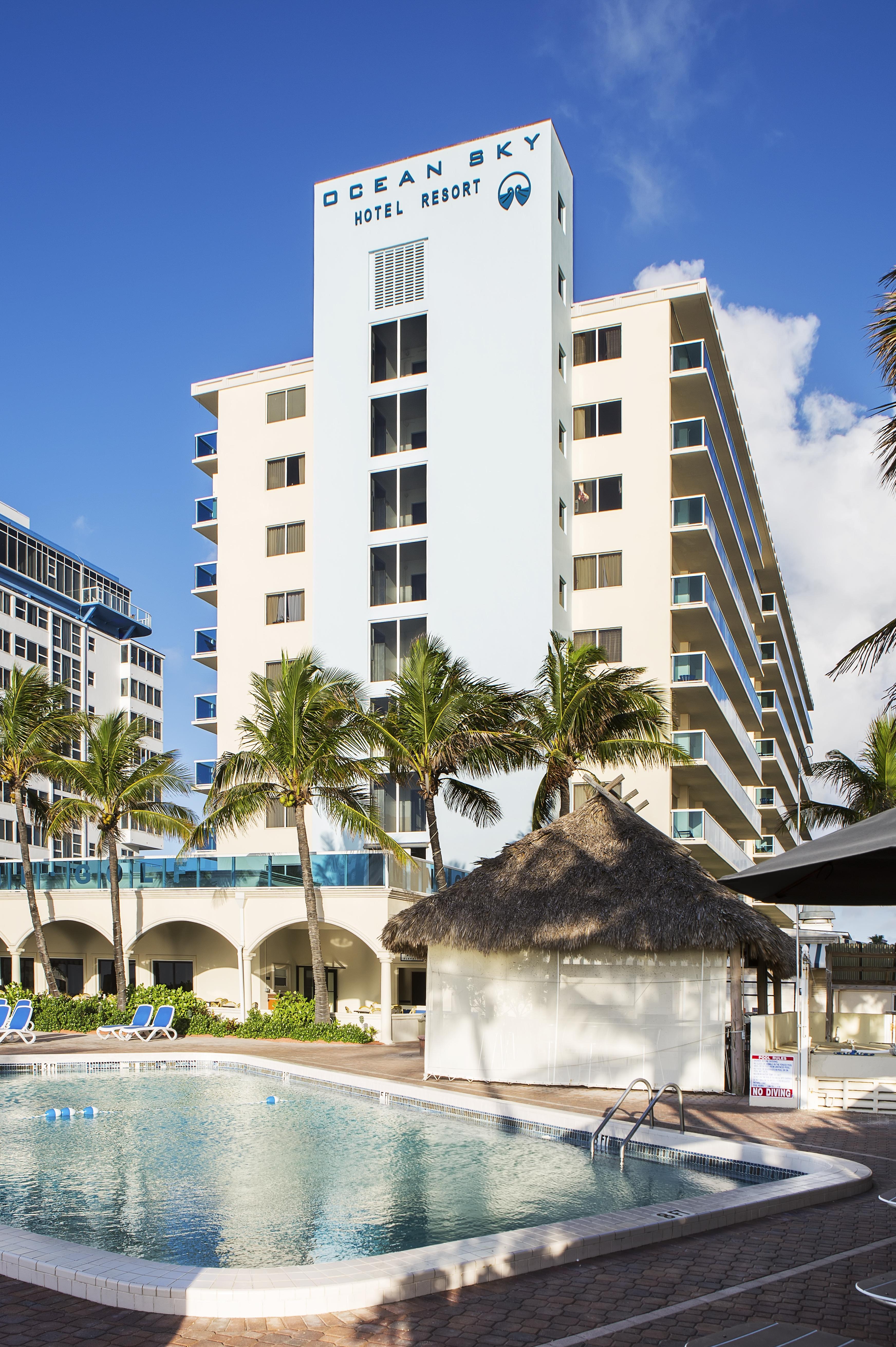 Ocean Sky Hotel & Resort Fort Lauderdale Extérieur photo